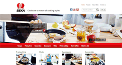 Desktop Screenshot of beka-cookware.com